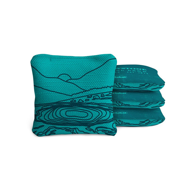 Load image into Gallery viewer, 4-in Travel Dual-Sided Cornhole Bags | National Parks Collection
