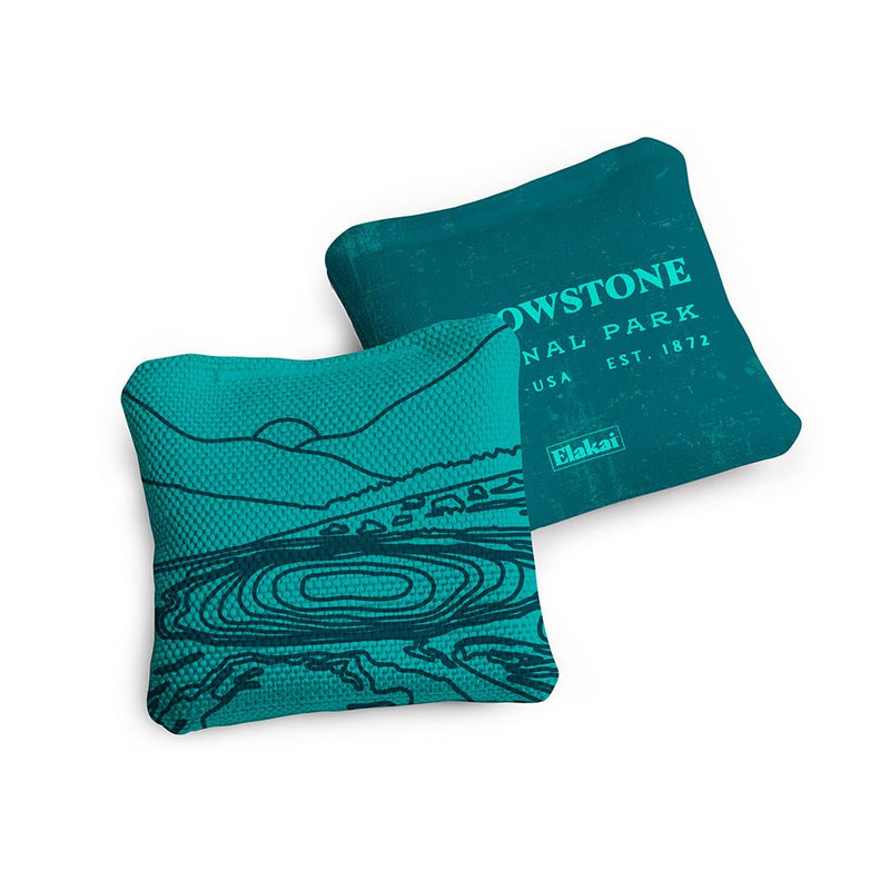 Load image into Gallery viewer, 4-in Travel Dual-Sided Cornhole Bags | National Parks Collection
