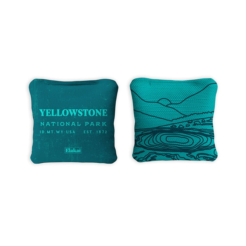Load image into Gallery viewer, 4-in Travel Dual-Sided Cornhole Bags | National Parks Collection
