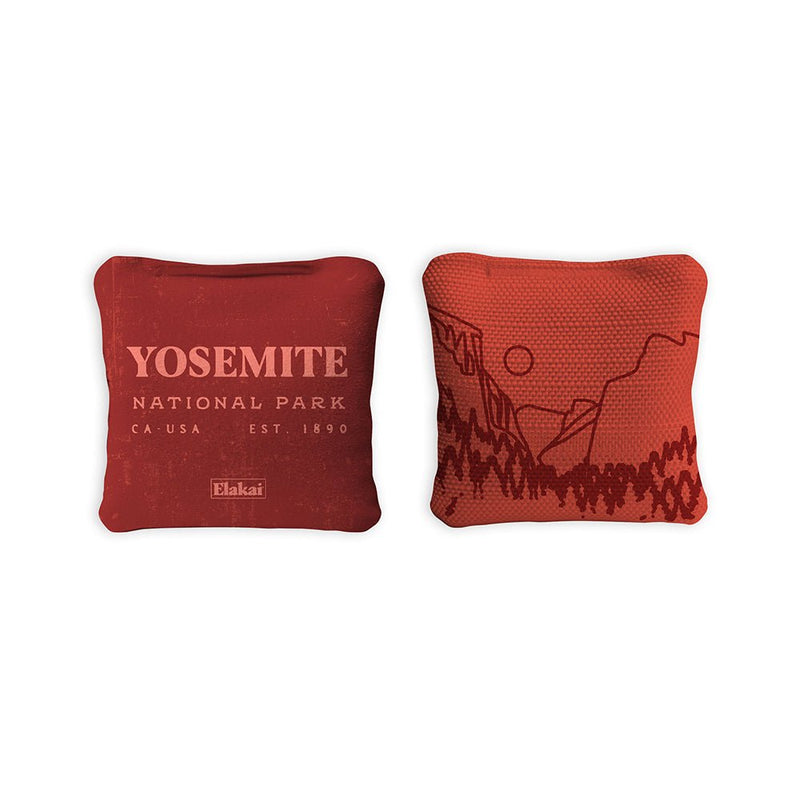 Load image into Gallery viewer, 4-in Travel Dual-Sided Cornhole Bags | National Parks Collection
