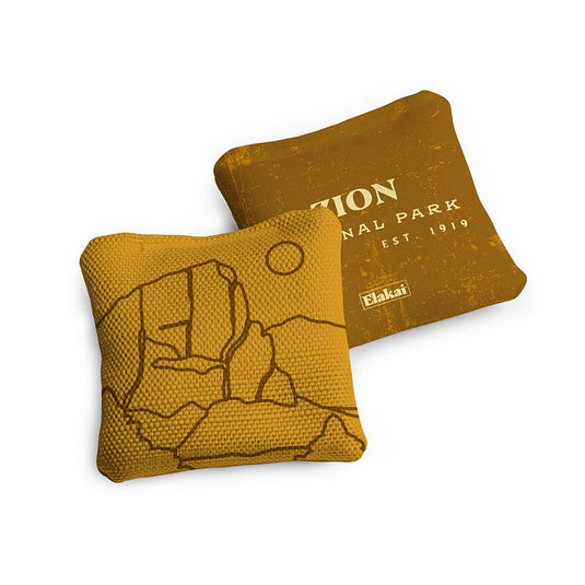 4-in Travel Dual-Sided Cornhole Bags | National Parks Collection