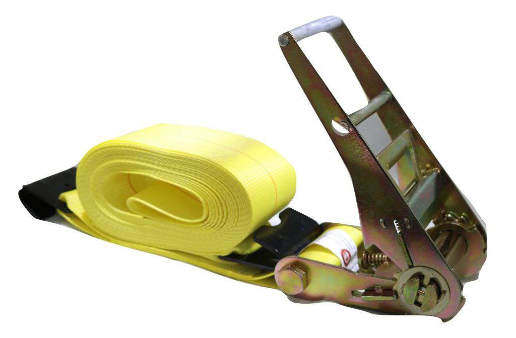 4" x 30 Ft Ratchet Strap w/ Flat Hooks | R430F