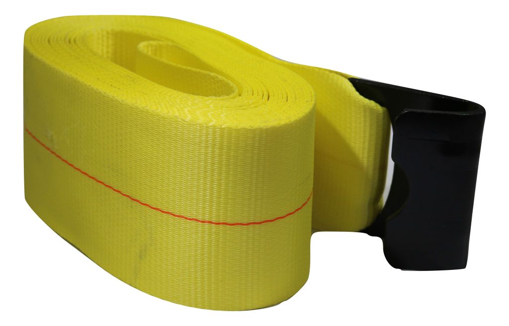 4" x 30 Ft Ratchet Strap w/ Flat Hooks | R430F