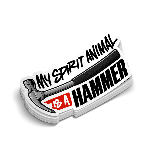 Spirit Hammer - Hard Hat Decal