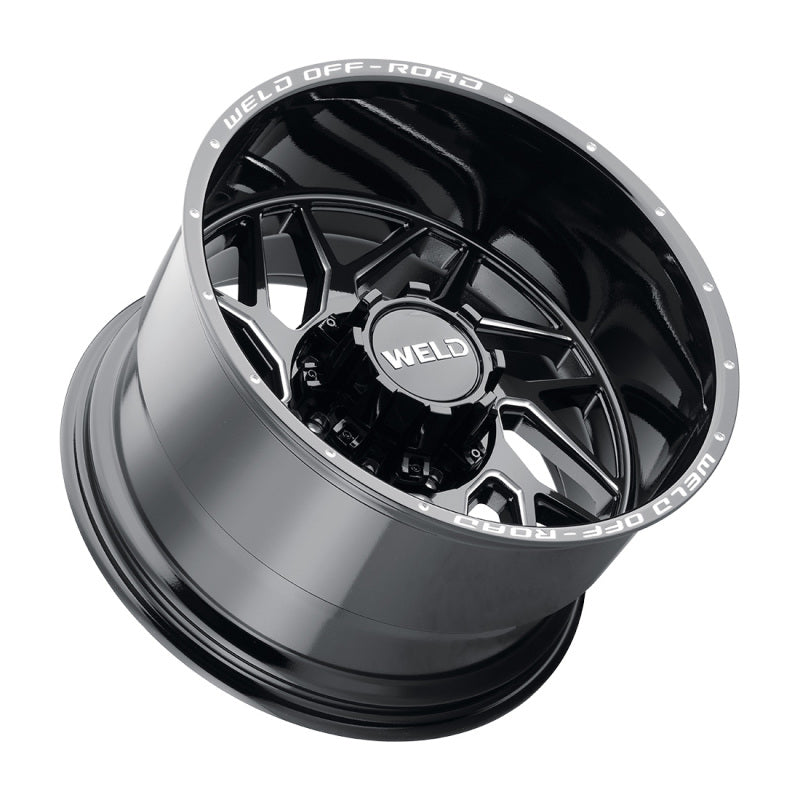 Load image into Gallery viewer, Weld Off-Road W117 20X9 Fulcrum 8X165.1 ET00 BS5.00 Gloss Black MIL 125.1
