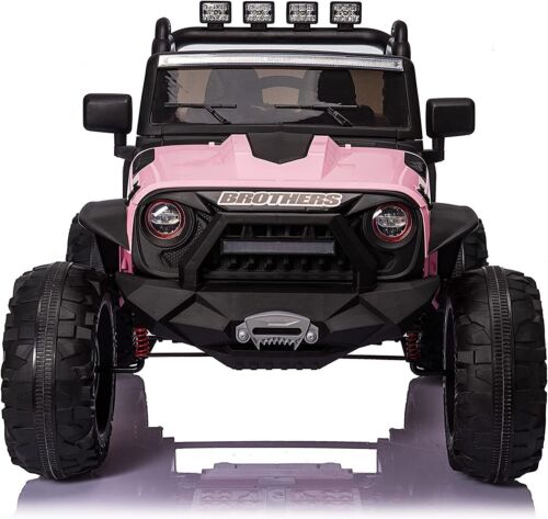 Load image into Gallery viewer, 400W 2-Seater Electric Kids Truck with LED Lights and Music - Perfect Gift for Little Adventurers!
