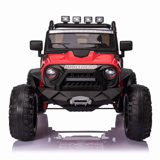 2-Seater Electric Ride-On Truck for Kids with Parental Remote Control - 24V 9AH