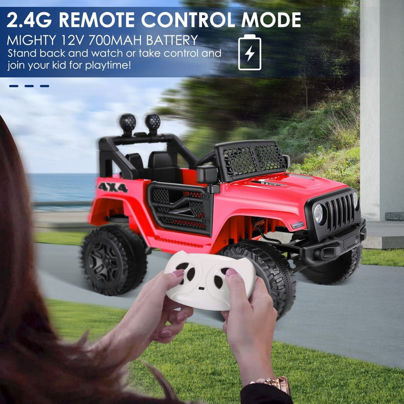 Load image into Gallery viewer, 2-Seater Electric Ride-On Truck for Kids with Bluetooth and Remote Control

