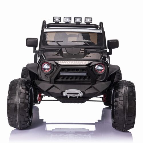 400W 2-Seater Electric Ride-On Truck with LED Lights and Music for Kids (24V)