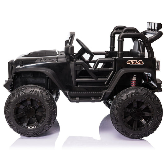 400W Electric 24V Kids Ride-On Truck with MP3, LED Lights, and Remote Control - 2 Seats Included!