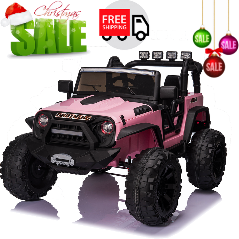 Load image into Gallery viewer, 2-Seater 24V Electric Ride-On Truck for Kids with Parental Remote Control - 400W Power
