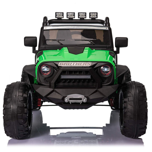 400W 24V 2-Seater Electric Ride-On Truck for Kids with Parent Remote Control and MP3 Player