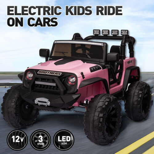 Load image into Gallery viewer, 400W Electric Ride On Truck for Kids with AUX, USB, LED Lights, MP3, and Remote Control
