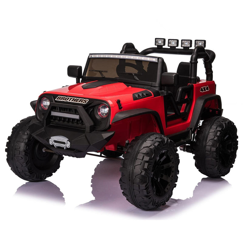 Load image into Gallery viewer, 400W Electric Ride On Truck for Kids with Remote Control and LED Lights
