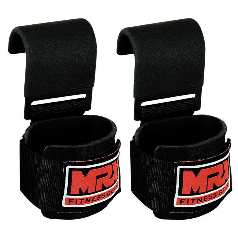 Load image into Gallery viewer, Mrx Weight Lifting Metal Hooks Gym Bodybuilding Workout Deadlift 3 Styles
