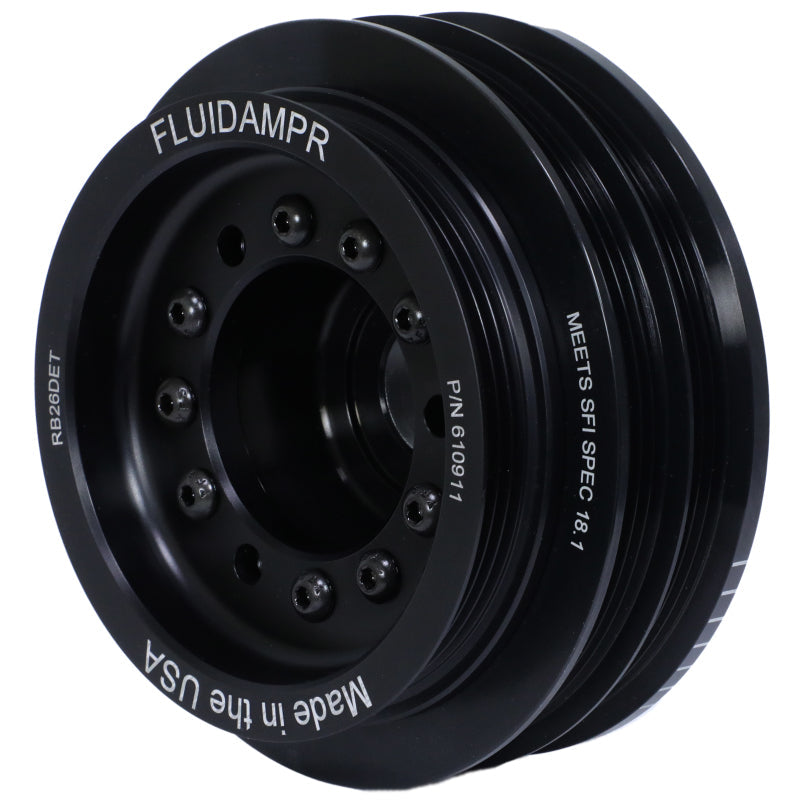 Load image into Gallery viewer, Fluidampr Nissan RB26DET Phase-2 BCNR33 GT-R / BNR-34 GT-R Steel Internally Balanced Damper
