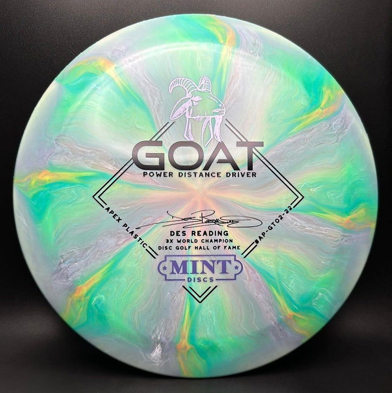 Load image into Gallery viewer, Swirly Apex Goat - 3x Des Reading Signature Series
