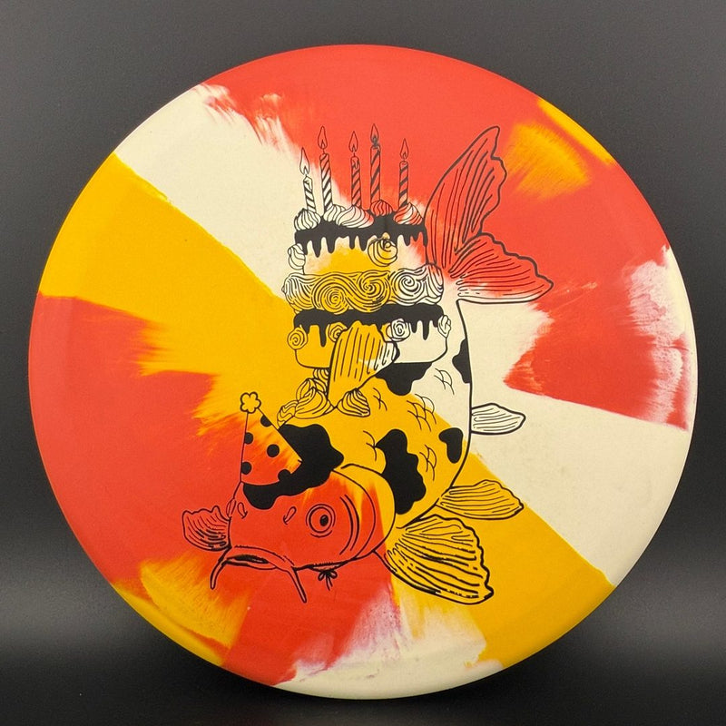 Load image into Gallery viewer, ecoFLEX Koi - Birthday Fishcake

