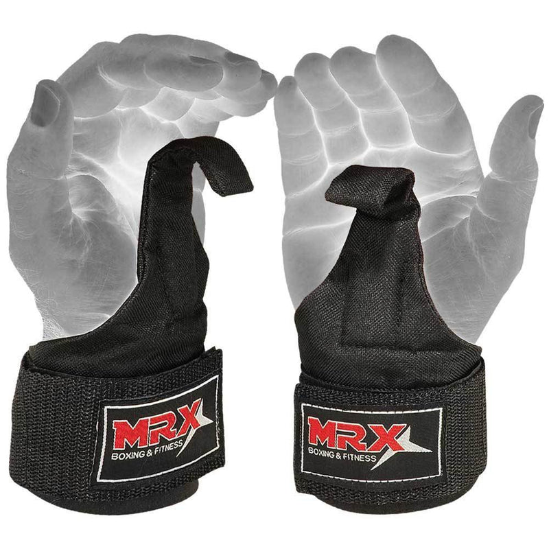 Load image into Gallery viewer, Mrx Weight Lifting Metal Hooks Gym Bodybuilding Workout Deadlift 3 Styles
