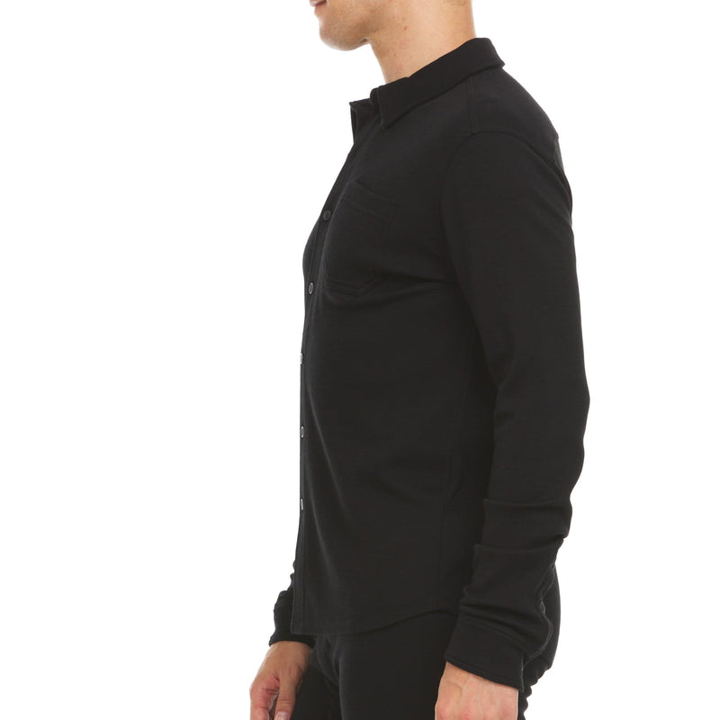 Load image into Gallery viewer, Men's 100% Merino Wool Button Down Shirt - Midweight
