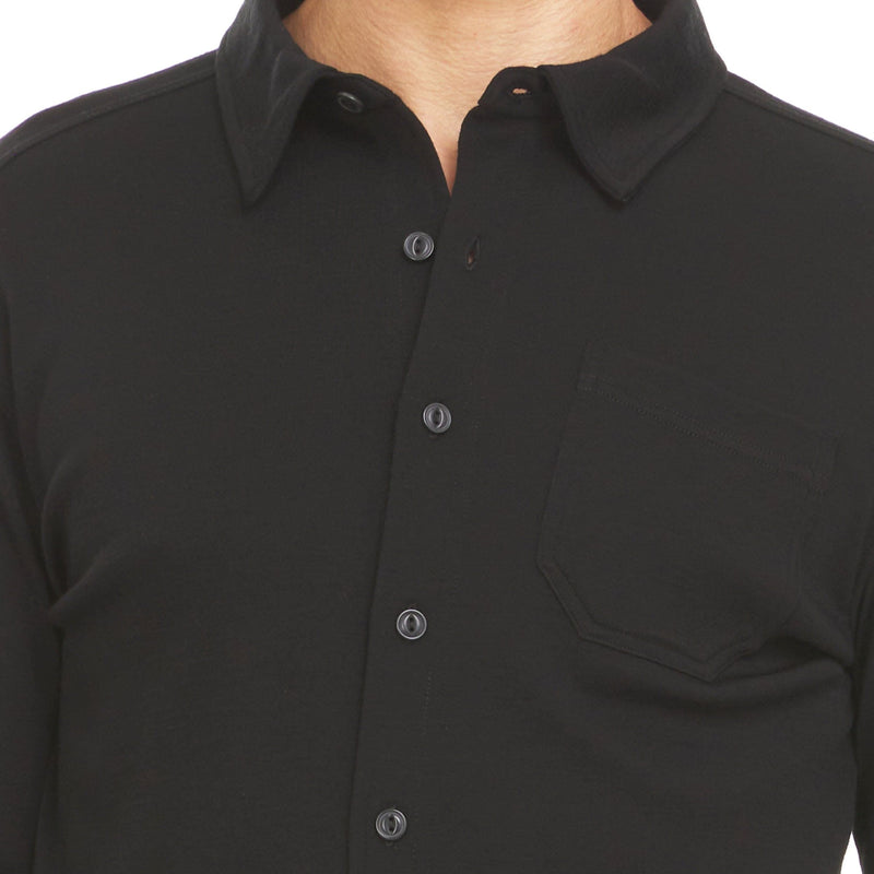 Load image into Gallery viewer, Men's 100% Merino Wool Button Down Shirt - Midweight
