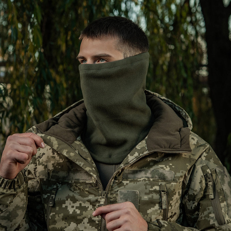Load image into Gallery viewer, M-Tac Anatomical Neck Gaiter with Drawcord Elite Fleece (320 g/m²)
