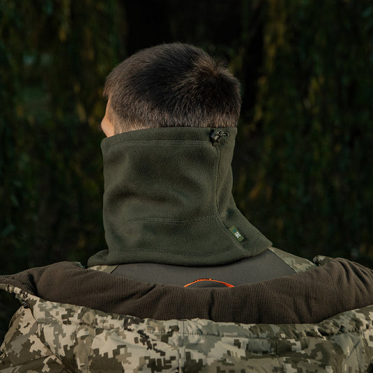 M-Tac Anatomical Neck Gaiter with Drawcord Elite Fleece (320 g/m²)