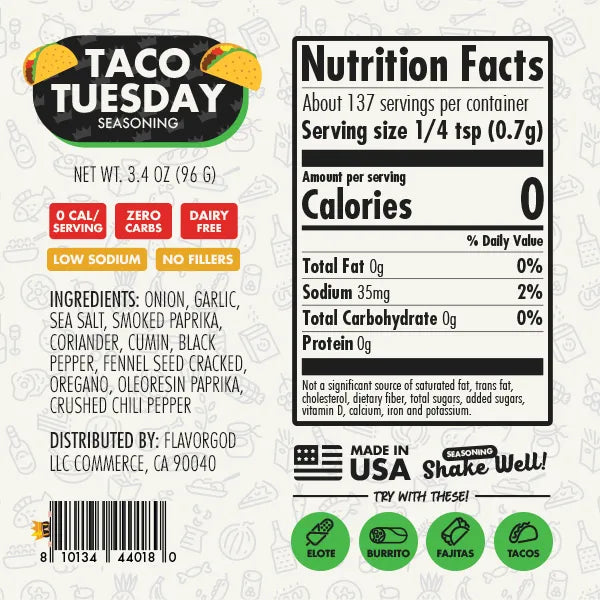 Load image into Gallery viewer, Taco Tuesday Seasoning
