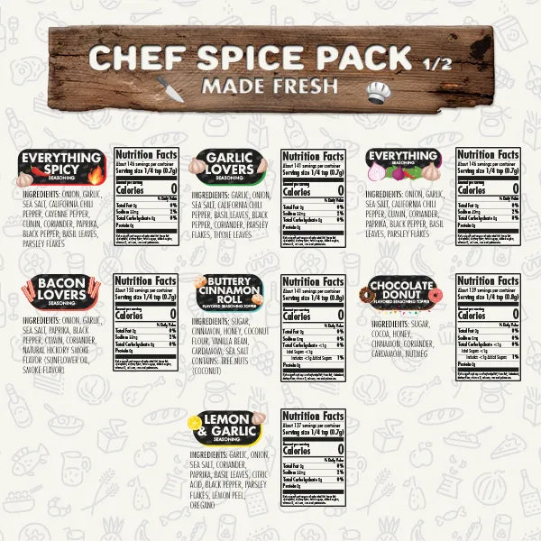 Load image into Gallery viewer, Chef Spice Pack
