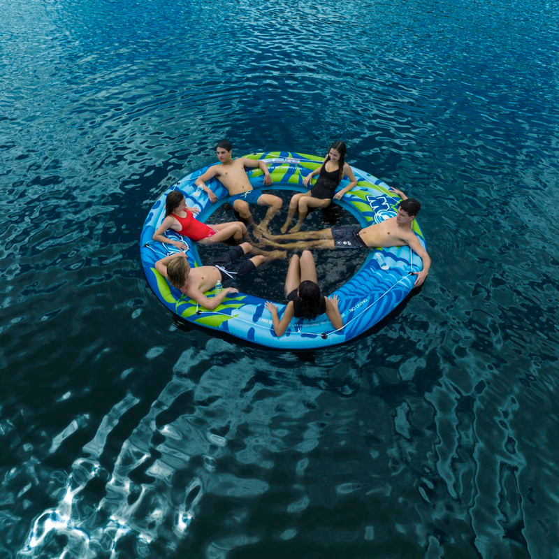 Load image into Gallery viewer, WOW Sports Aqua Haven 10ft Round Hammock
