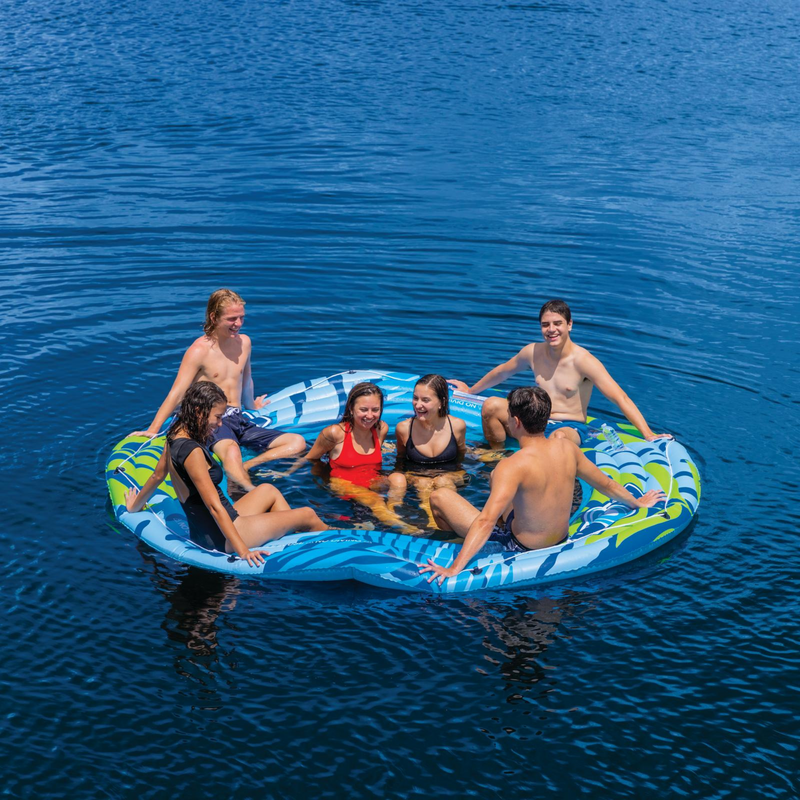 Load image into Gallery viewer, WOW Sports Aqua Haven 10ft Round Hammock
