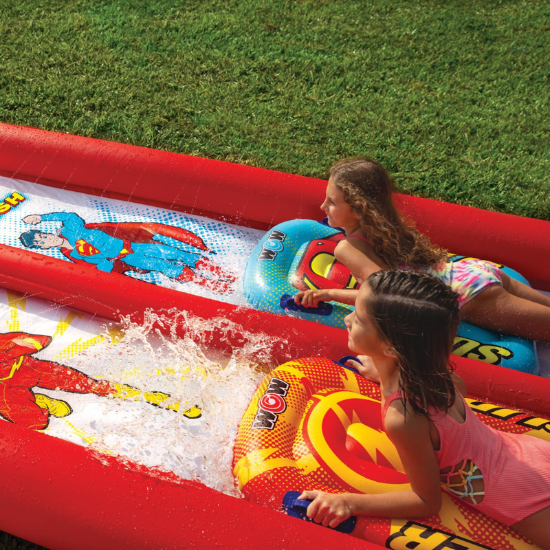 Load image into Gallery viewer, WOW Sports DC Comics Flash vs Superman Lawn Slide
