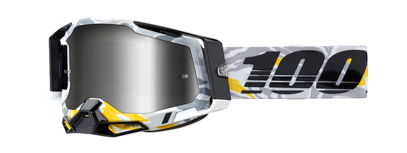 Load image into Gallery viewer, 100% Racecraft 2 Goggles - Korb - Silver Mirror 50010-00019
