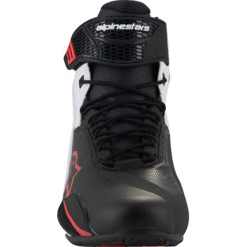 ALPINESTARS Faster-4 Shoes - Black/White/Red - US 12.5 2510425-123-125