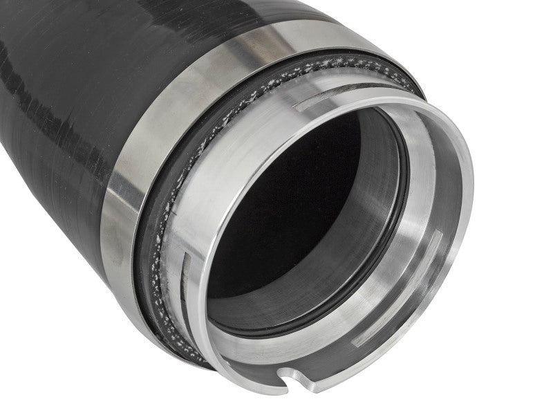 Load image into Gallery viewer, aFe BladeRunner 2.5in Black IC Tube Hot Side w/ Coupling &amp; Clamp Kit 2016 GM Colorado/Canyon 2.8L
