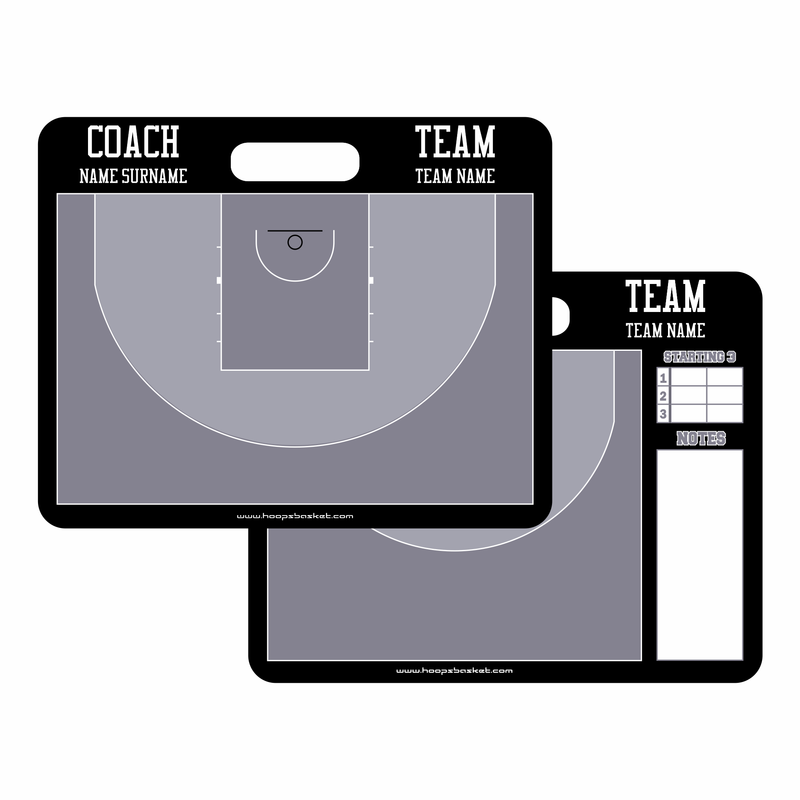 Load image into Gallery viewer, Custom 3x3 Basketball Coaching Board 15.7 x 12.6 in (Magnetic)
