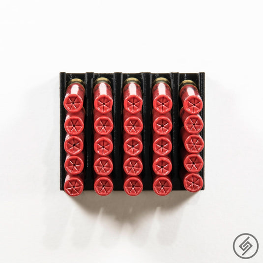 410 Gauge Shotgun Shell Wall Storage Rack