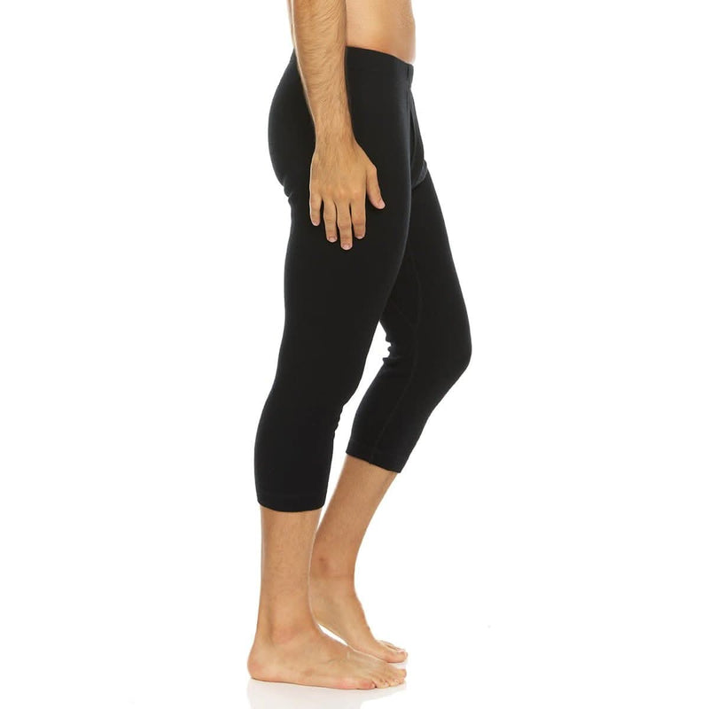 Load image into Gallery viewer, Midweight Men's Ski Bottom 3/4 Length Merino Wool - Woolverino
