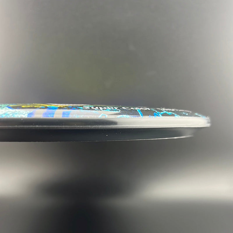 Load image into Gallery viewer, ESP SuperColor Full Foil Buzzz - Holo Blue Chains Bee
