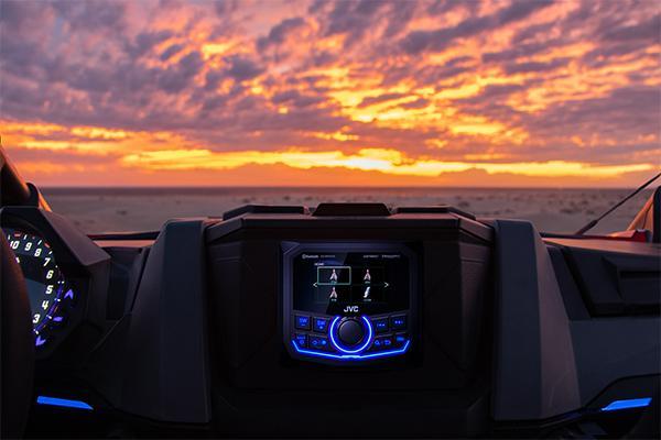 Load image into Gallery viewer, 2020+ Polaris RZR Pro Series JVC MR3 Media-Receiver Plug-&amp;-Play Kit
