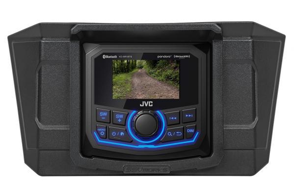 Load image into Gallery viewer, 2020+ Polaris RZR Pro Series JVC MR3 Media-Receiver Plug-&amp;-Play Kit
