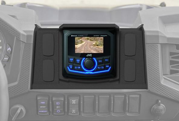 Load image into Gallery viewer, 2019+ Polaris RZR XP1000 JVC MR1 Media Receiver Plug and Play Kit
