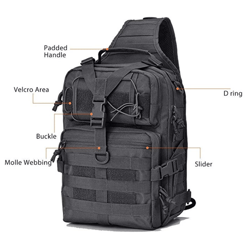 Load image into Gallery viewer, Tactical Medium Sling Range Bag
