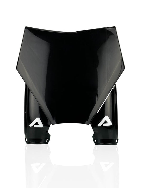 Acerbis 23+ KTM SX125-300/SX-F250-450/XC125-300/XC-F250-450 Front Number Plate-Raptor 2 - Black 2983160001