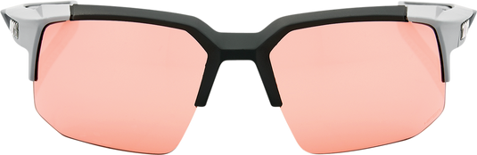 100% Speedcoupe Sunglasses - Stone Gray - Coral Mirror 61031-289-79