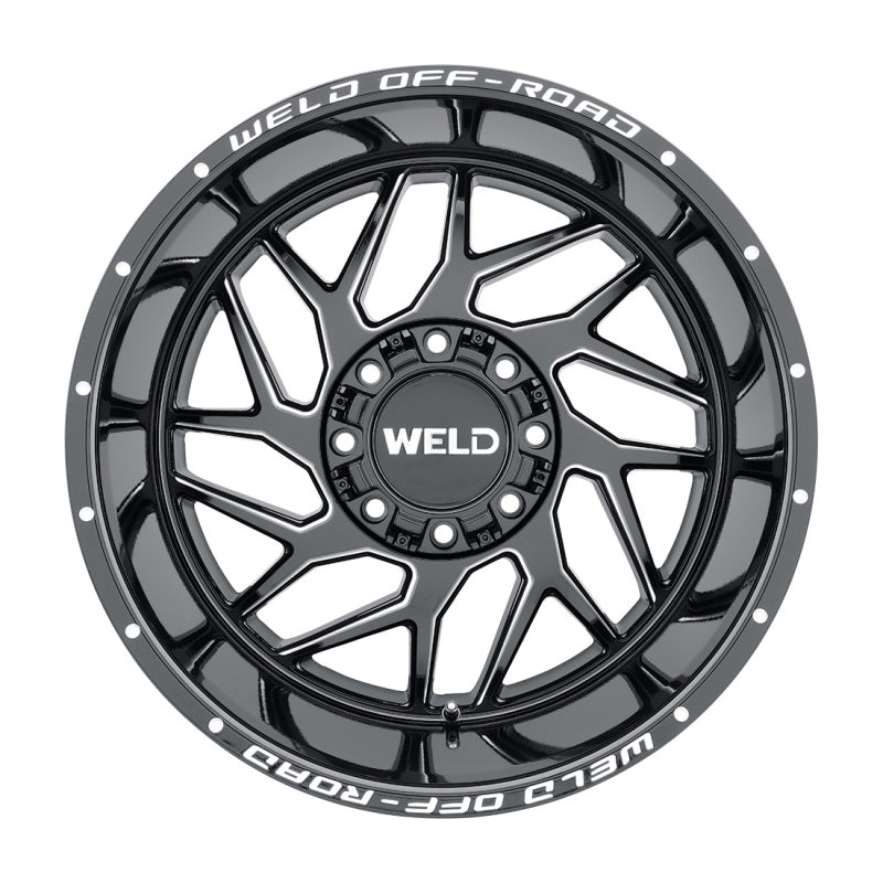 Load image into Gallery viewer, Weld Off-Road W117 20X9 Fulcrum 8X165.1 ET00 BS5.00 Gloss Black MIL 125.1
