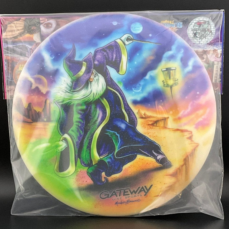 Load image into Gallery viewer, Platinum Wizard *Scans' Stash" - "Sidearm Off Cliff" Michael Barnard LE
