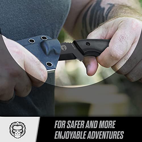 Load image into Gallery viewer, The Grey Tanto Neck Knife Giftset for Outdoors
