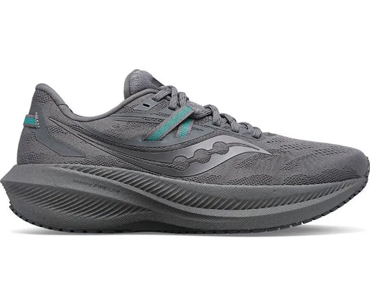 Women's Saucony Triumph 20, Asphalt, 6.5 B Medium - Skoutley Outdoors LLC