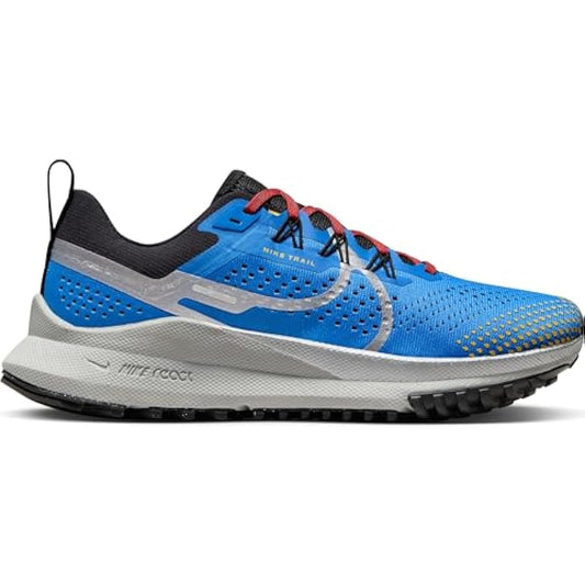 Women's Nike Pegasus Trail 4, Light Photo Blue/Metallic Silver, 6 B Medium - Skoutley Outdoors LLC